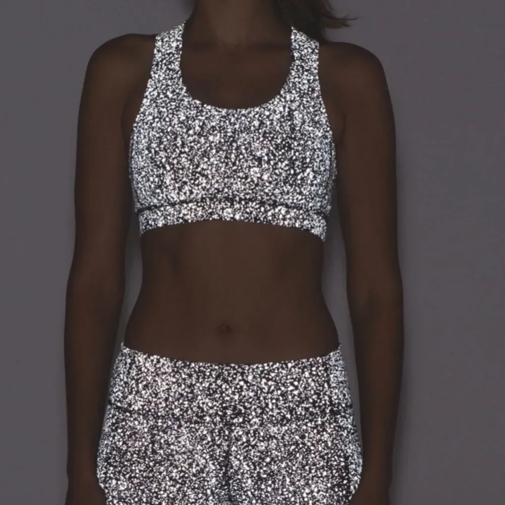 Lululemon All Sport Bra Splatter Reflective